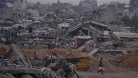 加薩目前約200萬人口，絕大多數仍生活在哈瑪斯控制區。（圖／美聯社／達志影像）