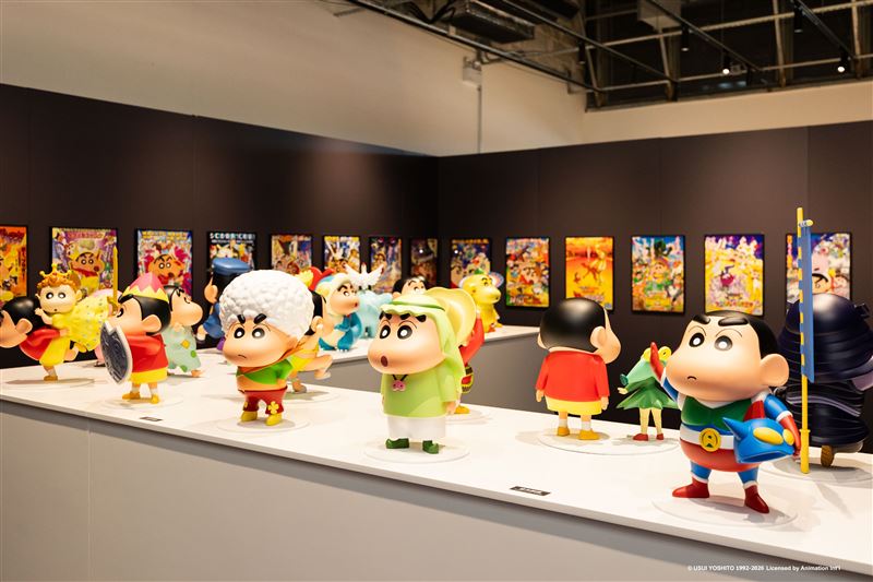 《蠟筆小新》全新沉浸式互動展明年將來台灣展出。(圖／業者提供）