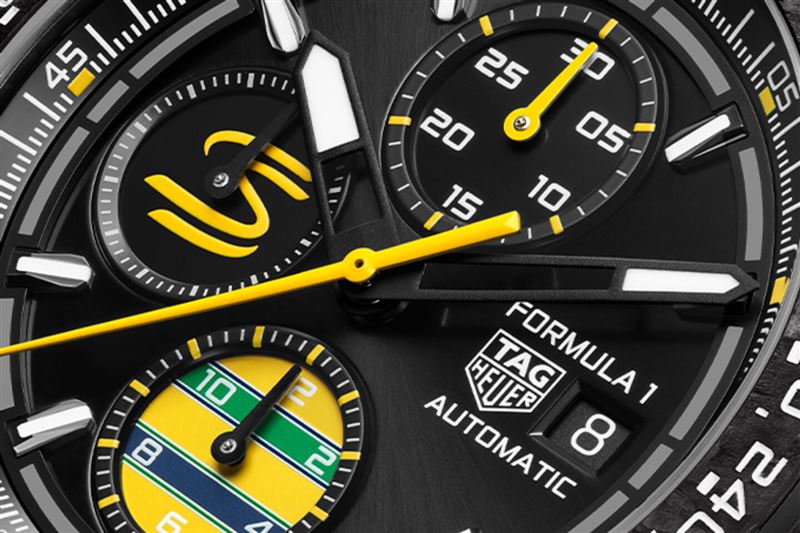 TAG Heuer 再次以Senna為名推出全新系列。（圖／翻攝TAG Heuer網站）