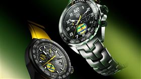 TAG Heuer Senna系列限量錶。（圖／翻攝TAG Heuer網站）