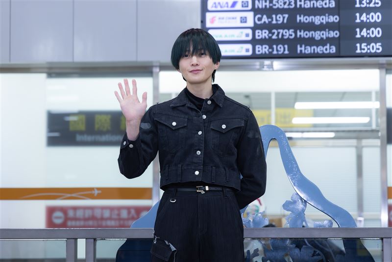 八木勇征抵台。（圖／COME ON JKSSP提供）