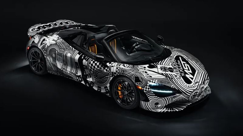 麥拉倫750S Project Viva特製車取名為「拉斯維加斯之夜」。（圖／翻攝McLaren網站）