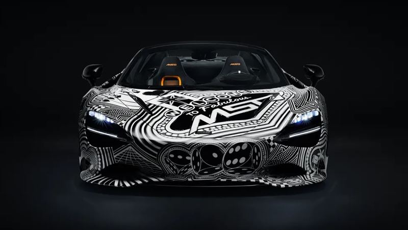 麥拉倫750S Project Viva特製車。（圖／翻攝McLaren網站）