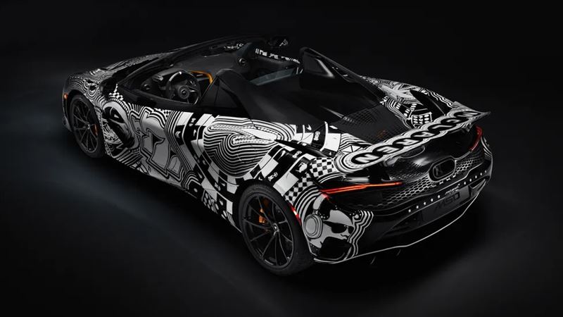 車身部分區域採用「Muriwai White」。（圖／翻攝McLaren網站）