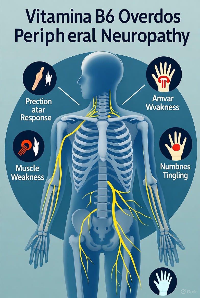 徐國峰醫師提醒,維生素B6請小心服用,過量恐變慢性神經毒。(圖/翻攝自徐國峰醫師臉書)
