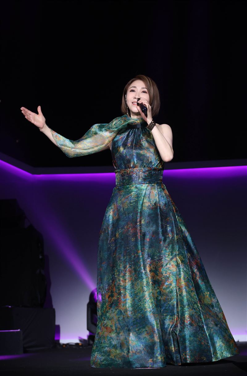 李翊君〈萍聚〉掀起全場千人大合唱。（圖／寬宏藝術提供）