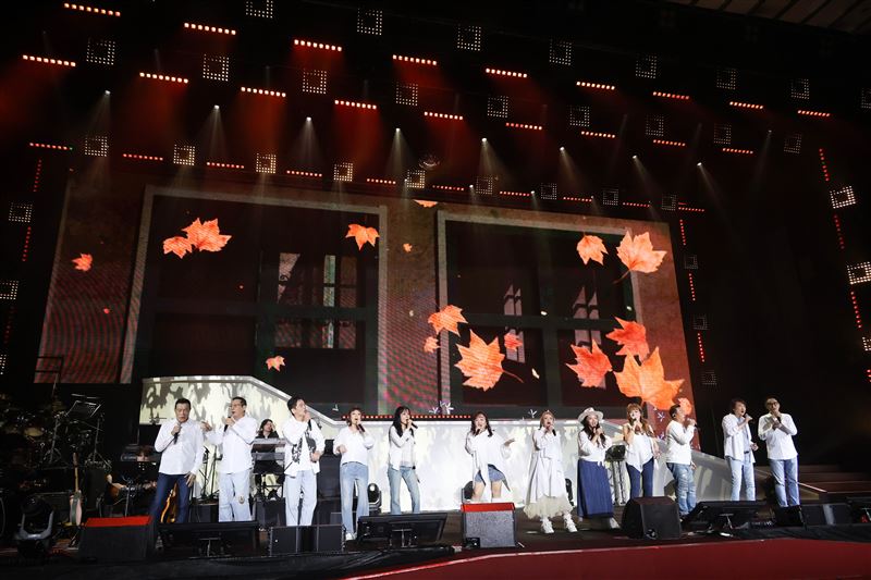 「民歌50高峰會 最終加場」首場於台中登場。（圖／寬宏藝術提供）