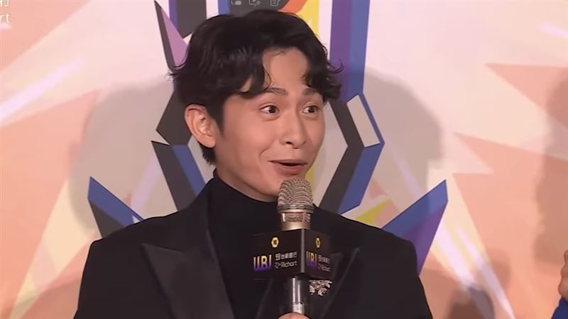 博恩出席走鐘紅毯。（圖／翻攝自YT @走鐘獎頒獎典禮 Walk Bell John Awards）