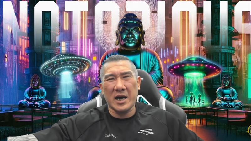 館長今日開直播回應，強調自己行得端坐得正，無須害怕。（圖／翻攝自館長惡名昭彰YouTube頻道）