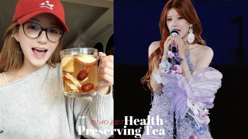 趙露思蘋果水爆紅！喝出素顏好氣色秘訣