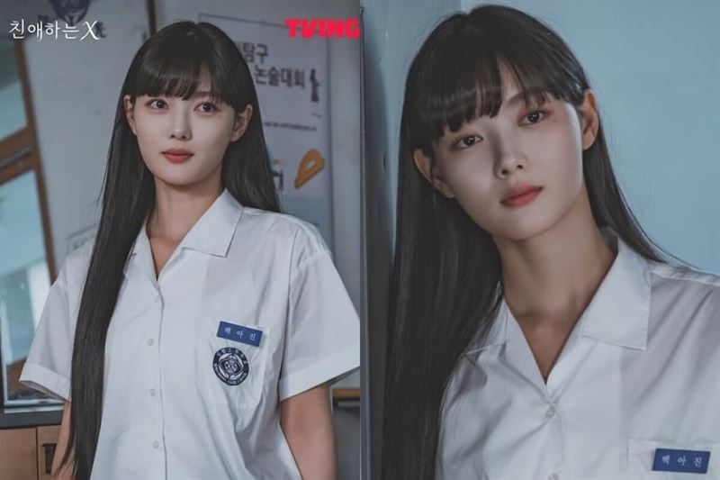 《親愛的X》金裕貞美出新高度！（圖／翻攝自 TVING《親愛的X》）