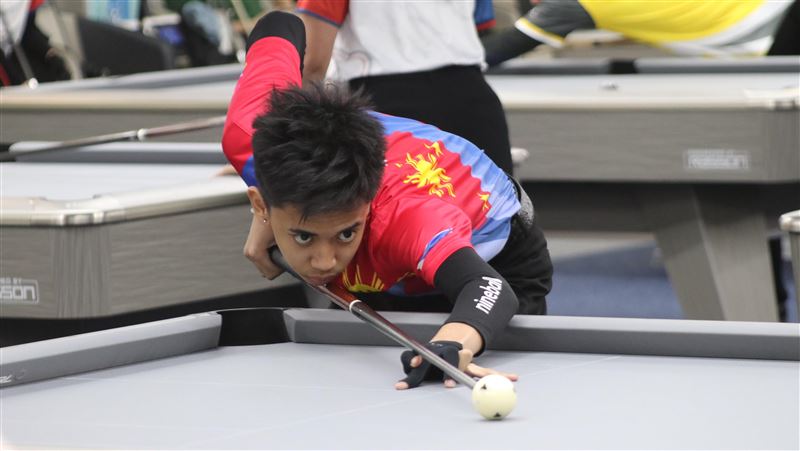 柯氏兄弟唯一進入敗部的二哥柯秉中。（圖／CTPBA提供）