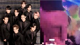 女粉全裸看「Snow Man」演唱會，在網路上掀起不小的討論。（圖／翻攝自Ｘ）