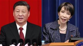 中國國家主席習近平、日本首相高市早苗。（圖／翻攝自新華網、高市早苗Instagram）