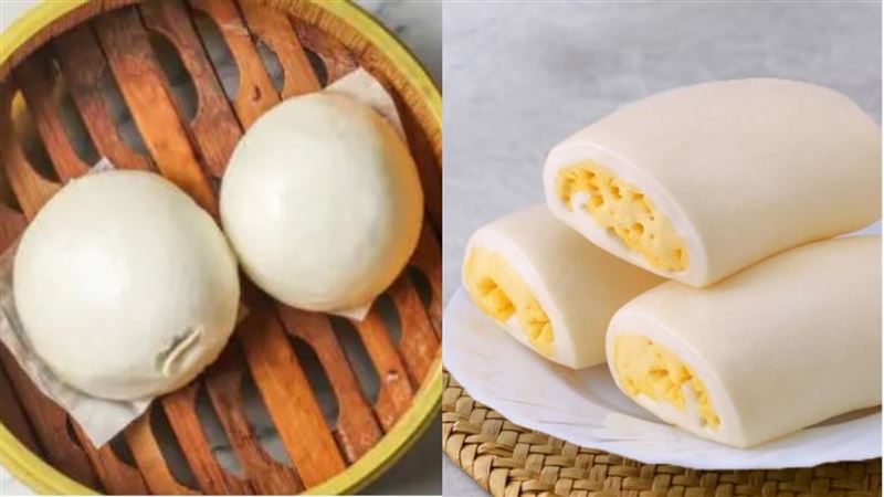 有專業網友分析饅頭和銀絲捲的關鍵2差別。（組圖／PIXABAY、奇美食品官網）