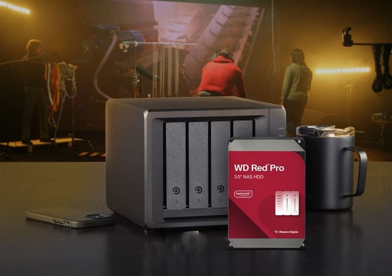 WD Red Pro NAS硬碟。（圖／品牌業者提供）