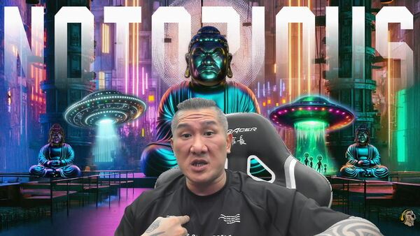 館長的稱「講義氣」是他最大的缺點，因為挺柯文哲才遭到爆料打壓。（圖／翻攝館長惡名昭彰YT頻道）