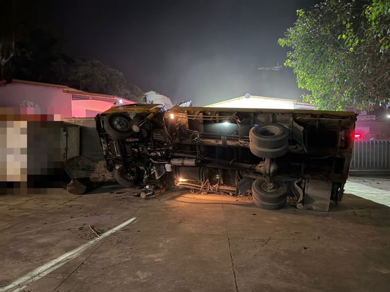 目前勞檢處已派員趕抵現場調查發生原因。（圖／翻攝畫面）