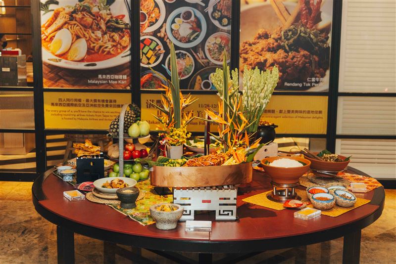 凱菲屋大啖馬來自助經典美饌，每人抽萬元住宿券。（圖／飯店旅宿業者提供）
