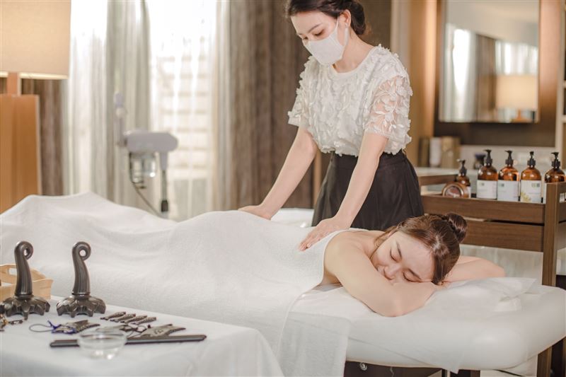 福容大飯店福隆-麗SPA芳療養生課程。（圖／飯店旅宿業者提供）