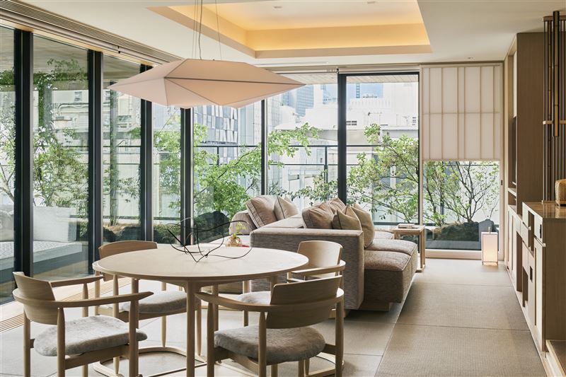 馥府東京銀座（FUFU Tokyo Ginza）客房。（圖／飯店旅宿業者提供）