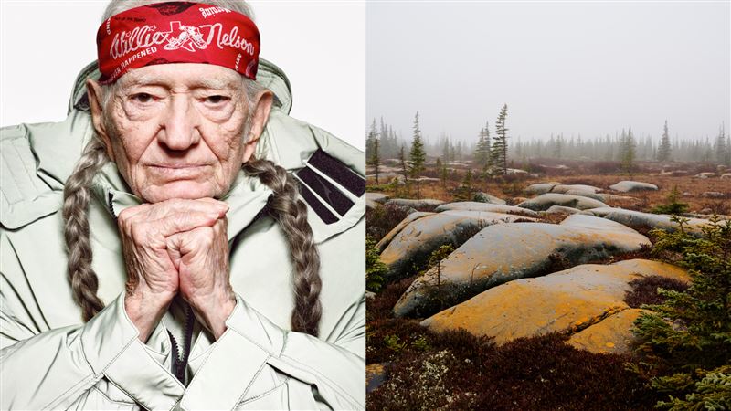 Canada Goose承襲極地傳統新演繹，Haider Ackermann攜手音樂人Willie Nelson呈獻以真誠與自然敬意為核心的全新「Snow Goose」系列。（圖／品牌業者提供）