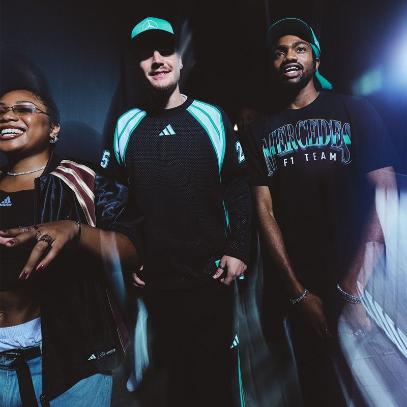 adidas拉斯維加斯主題系列服飾將賽車競速美學帶到街頭潮流之上。（圖／品牌業者提供）