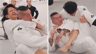 館長突PO「肉纏黃國昌片」：弄到快脫臼