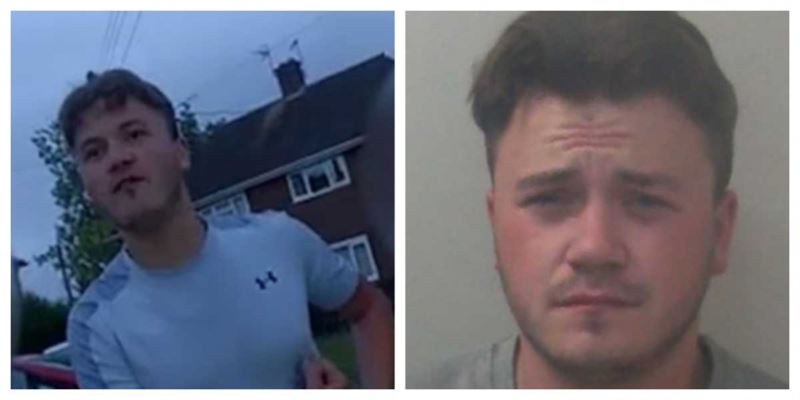 布朗和17歲少年共犯逃跑半小時被逮，坦承犯行。（圖／翻攝自Kent Police）