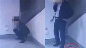 陸男廁所外大便成話題　便溺角變打卡勝地
