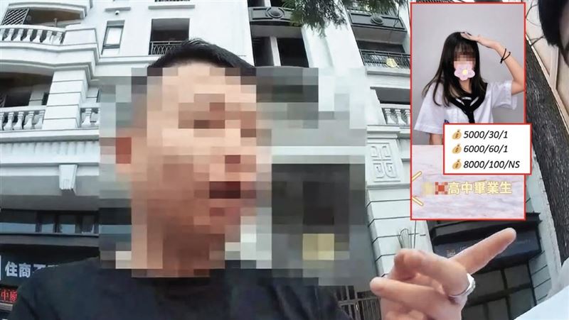 凌虐十少女逼賣淫拍私密片 應召站獸行曝