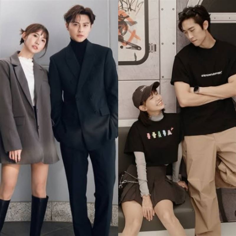 粿粿婚內出軌風暴！第三位前男友也暖聲祝福，這一句話：不要再做「困獸之鬥」點醒全台。（圖／翻攝自IG @meigo.c、翻攝自IG @prince_pstar）