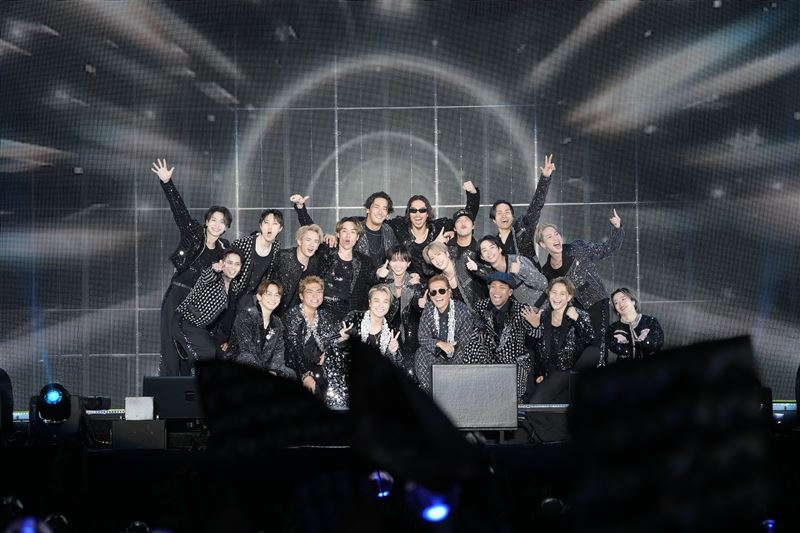 EXILE 放浪兄弟日本巨蛋巡迴正式開跑。（圖／LDH 愛夢悅提供）