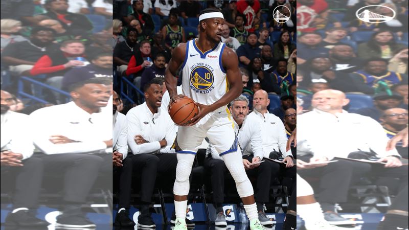 金州勇士巴特勒（Jimmy Butler）。（圖／翻攝自X平台 @warriors）