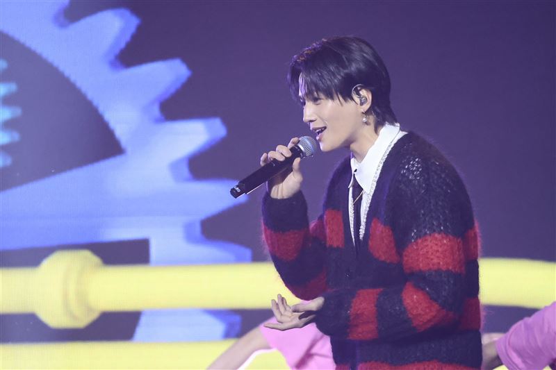 為了這次見面會，八木勇征特別搜尋了台灣最近的流行語。（圖／LDH 愛夢悅提供）