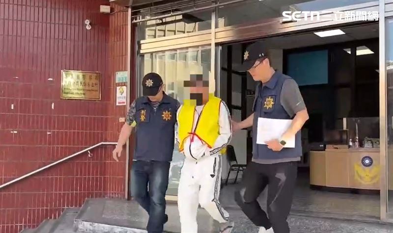 羅男被移送嘉義地檢署複訊後，竟疑似吞下氰化物身亡。(圖/翻攝畫面)