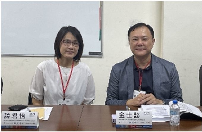 右起: 當代日本研究學會理事與中興大學日韓總和研究中心資深研究員金士懿博士、國立臺中教育大學高等教育經營管理碩士學位學程譚君怡助理教授。（圖／資料照）