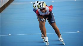 臺灣國際滑輪溜冰賽臺南登場　地主隊女將黃立昀5000公尺奪金（圖／台南市體育局提供）