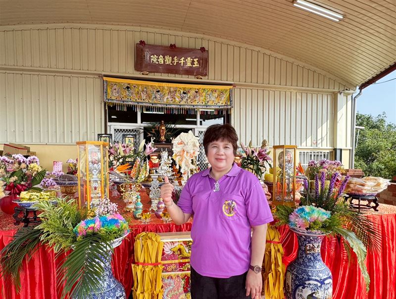 今年大聖會首度結合「和平宗教論壇」，強調五教同源、以愛為本，宗教應在動盪中成為安定力量。謝玉慧院長盼在社會帶動善與正向循環。（圖／主辦單位提供）