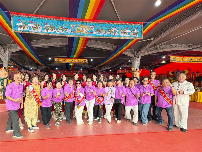 活動集結道教、佛教與多元信仰共同祈福，突顯宗教合作帶來的安定力量，並以祈福為起點延伸至公益與文化交流。（圖／主辦單位提供）