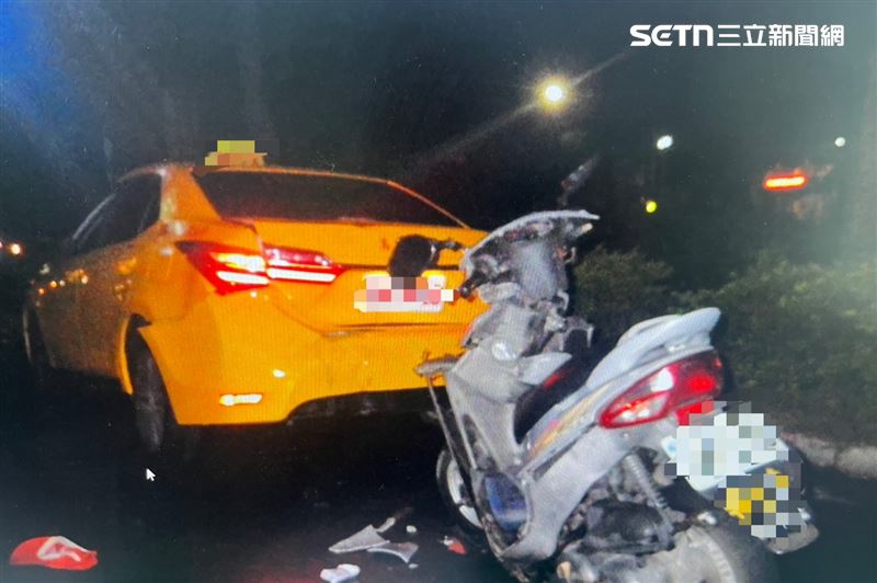 2019年陳男違規停車，導致一名機車騎士撞上死亡。（圖／翻攝畫面）