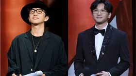 鄧超（左）稱蘇有朋（右）是他從小偶像。（圖／翻攝自微博）