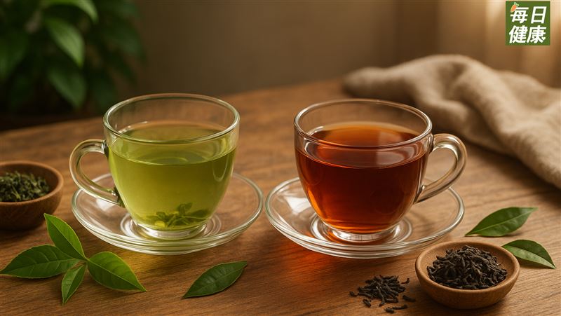 綠茶、紅茶健康秘訣：抗氧化延緩衰老