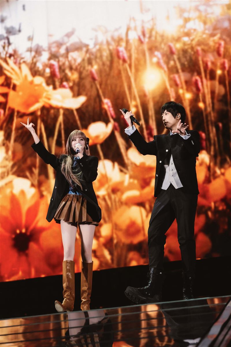 宋雨琦邀請阿信擔任舞蹈擔當。（圖／相信音樂提供）