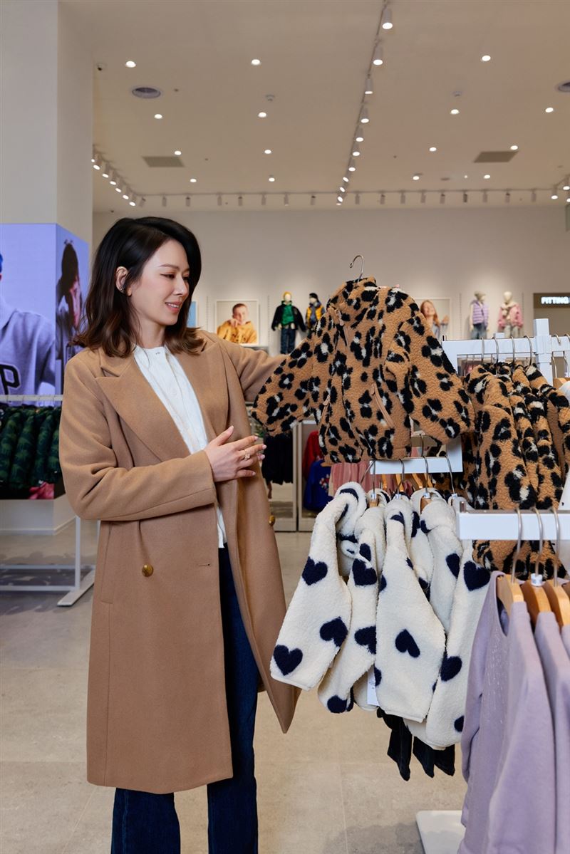 Melody分享，從孩子們還小時，她就最喜歡替他們選購Baby Gap系列的單品來搭配穿搭。（圖／品牌業者提供）