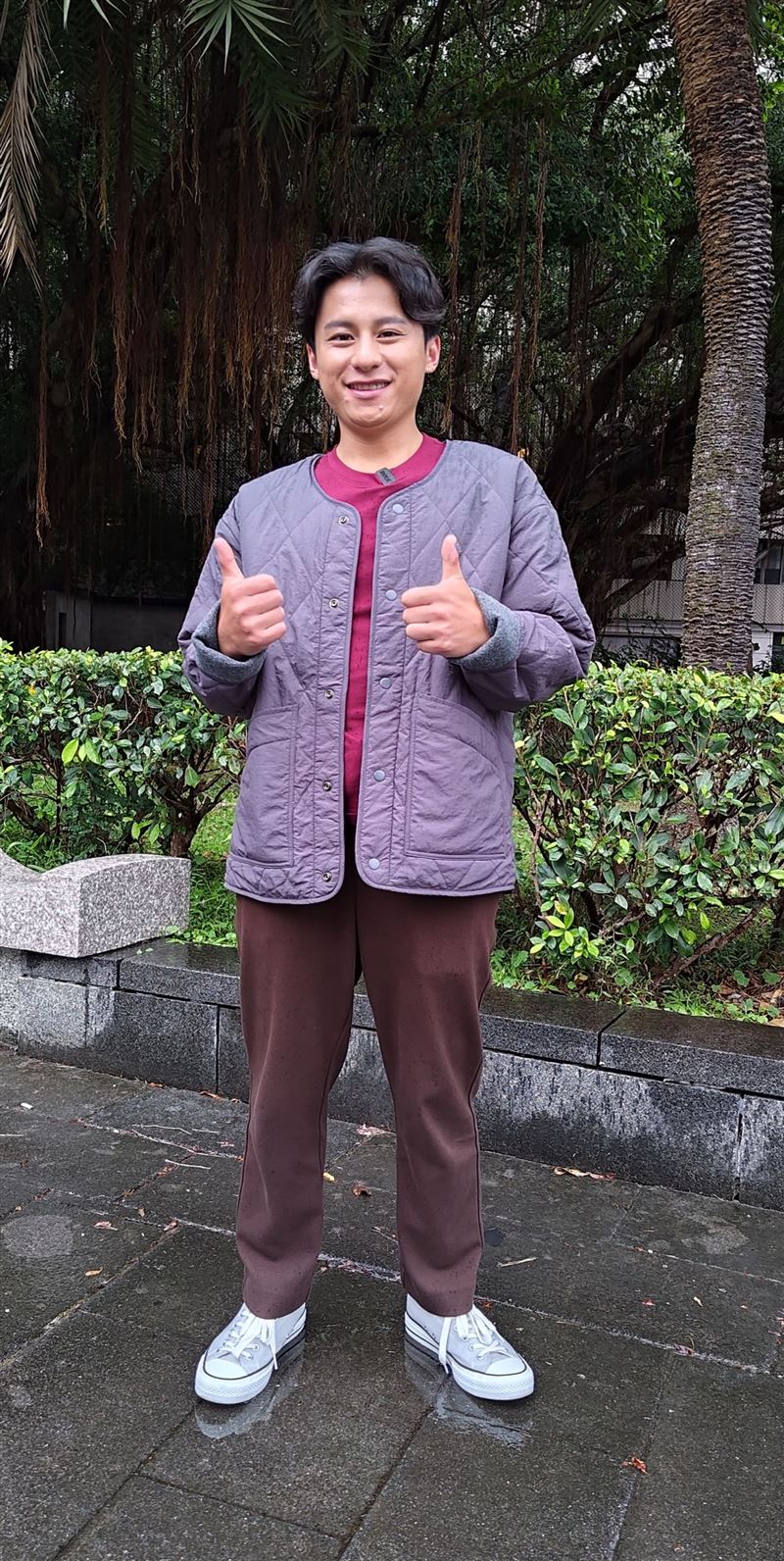 張祖鈞今年獲得金鐘殊榮。（圖／記者鍾智凱攝影）