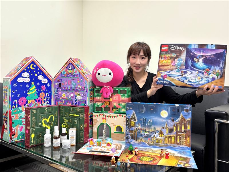 倒數月曆提前爆賣！momo三大月曆全面升級。（圖／品牌業者提供）