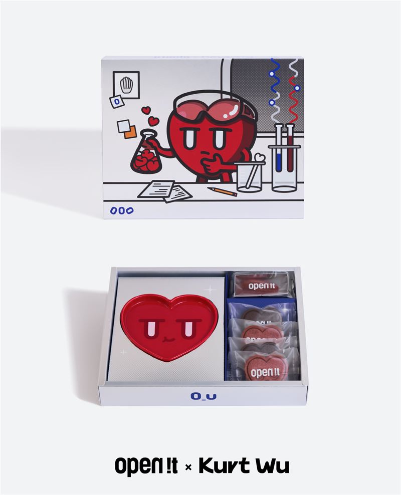 Kurt x open it.限量版「Sugar Formula聖誕聯名禮盒」。（圖／品牌業者提供）