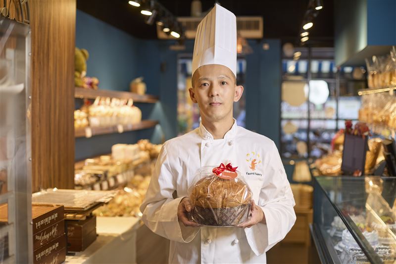 抹去大賽獎座光環，法歐米麵包工房的主廚林坤緯回家接下父親的麵包店，重新打磨麵包風格。（圖／品牌業者提供）
