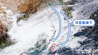 強冷空氣今晚報到！這2天恐急凍13度